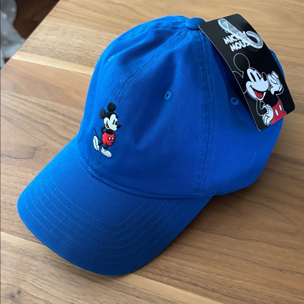 New Disney Royal Blue Mickey Mouse hat